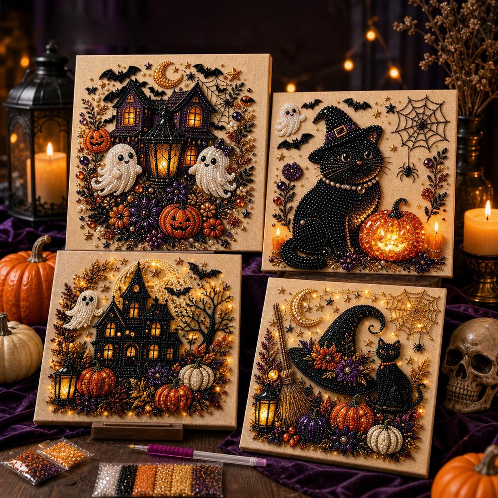 Resin Art Work - مجموعة الرسم بالألماس ثلاثية الأبعاد يدوية