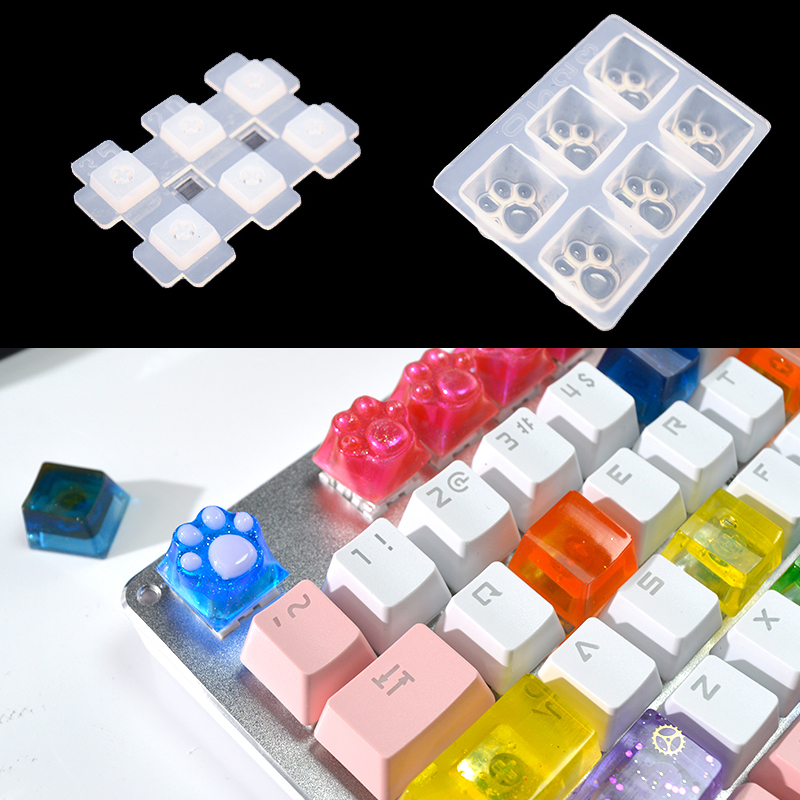 مفتاح غطاء الراتنج قالب سيليكو - مراجعة Resin Art Equipment وسعره