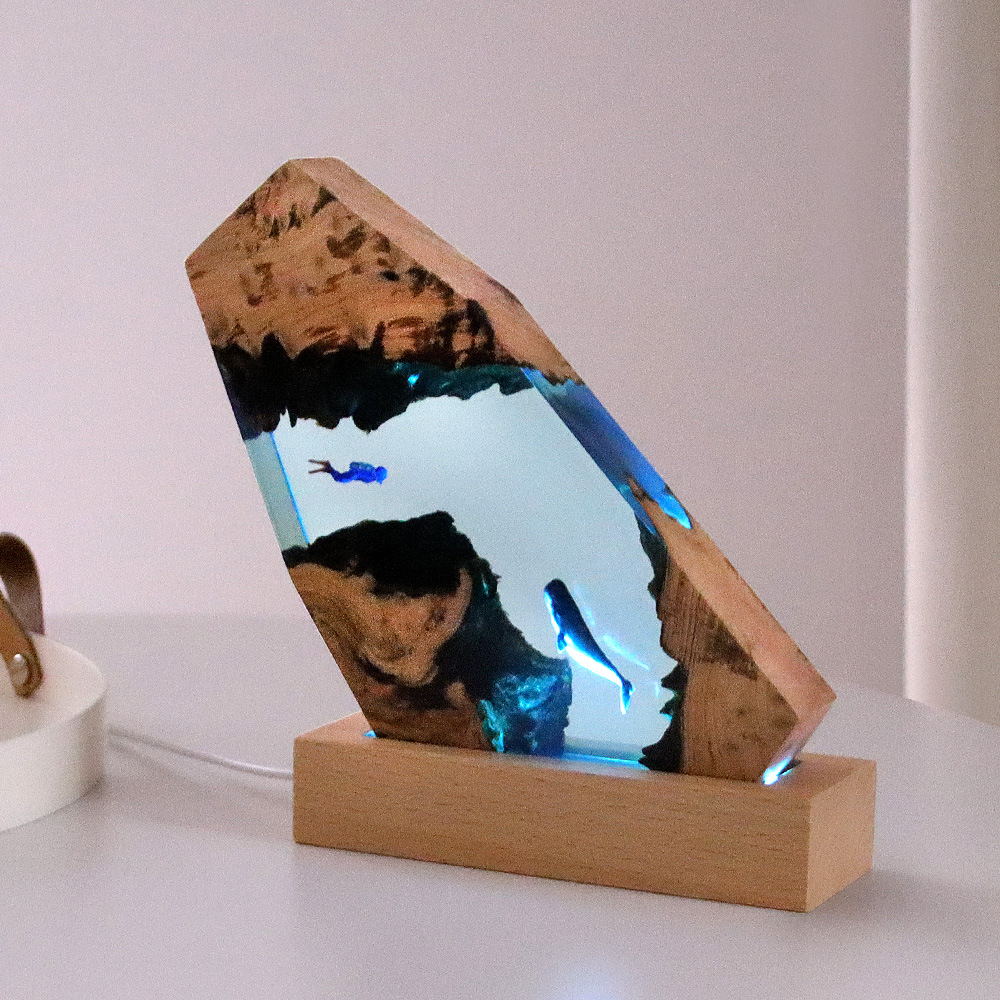 ديكور منزلي جديد على شكل غواصة - مراجعة Resin Art Wedding Gift وسعره