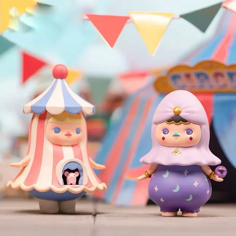POP MART PUCKY سلسلة سيرك الجن - مراجعة Resin Art Case وسعره