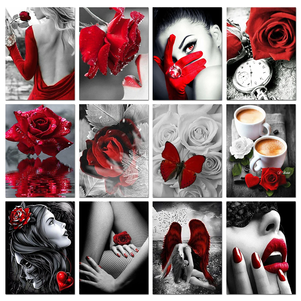 لوحة ماسية ثلاثية الأبعاد بتصم - مراجعة Resin Art Rose وسعره