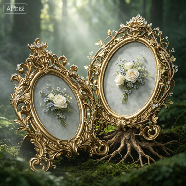 إطار صور بيضاوي ذهبي عتيق من ا - مراجعة Resin Art Wedding Gift وسعره
